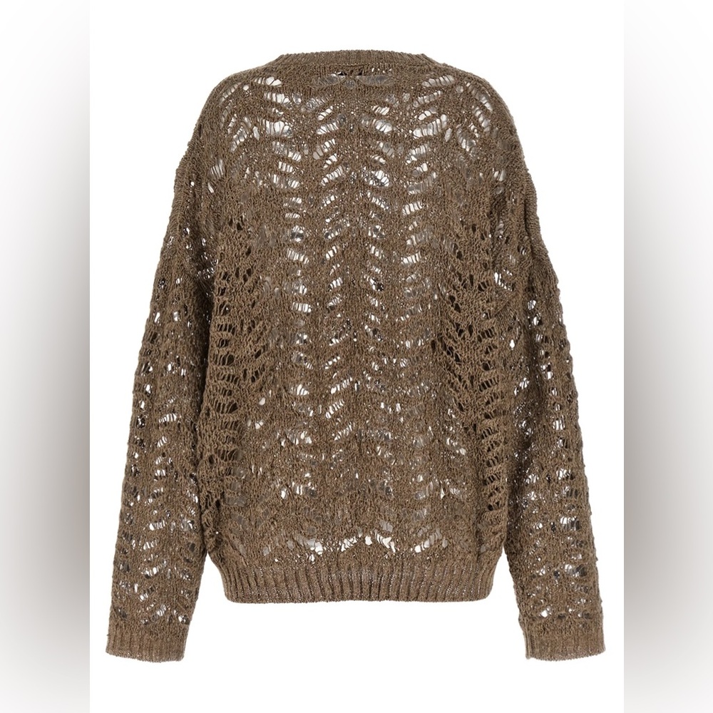 Brunello Cucinelli Crewneck Knitted Sweater - Picture 2 of 6